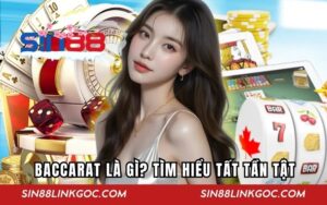Baccarat là gì? Khám phá chi tiết luật chơi, cách đặt cược và bí quyết chiến thắng khi chơi tại nhà cái uy tín hàng đầu - SIN88! Hãy trải nghiệm ngay.