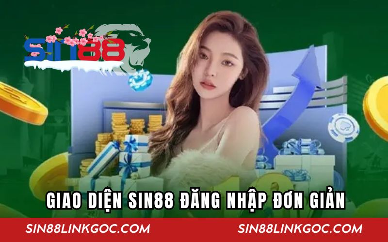 Giao diện Sin88 đăng nhập được thiết kế đơn giản
